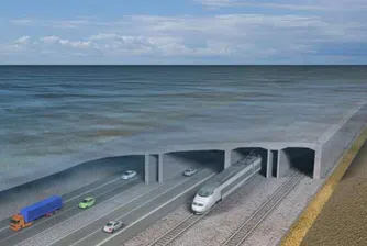 Дания строи подводен тунел, който ще стигне до Германия