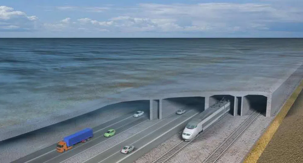 Дания строи подводен тунел, който ще стигне до Германия