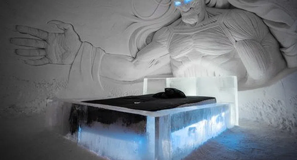 Леден хотел "Игра на тронове" отвори врати в Лапландия
