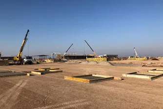 Премиерът провери от хеликоптер строителството на Балкански поток