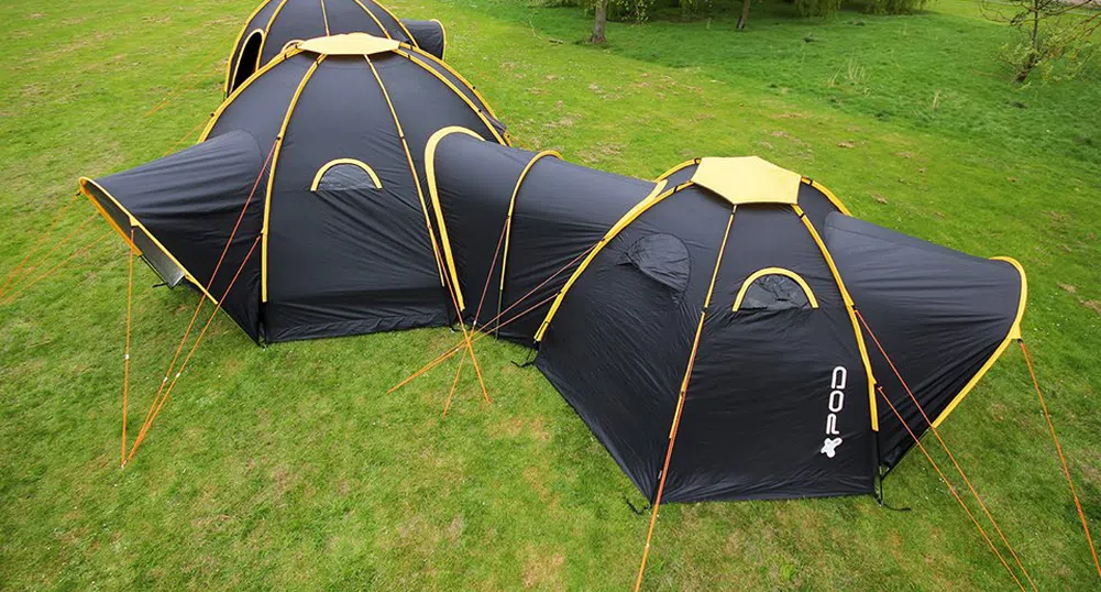 С тези палатки ще превърнете къмпингуването в голямо парти