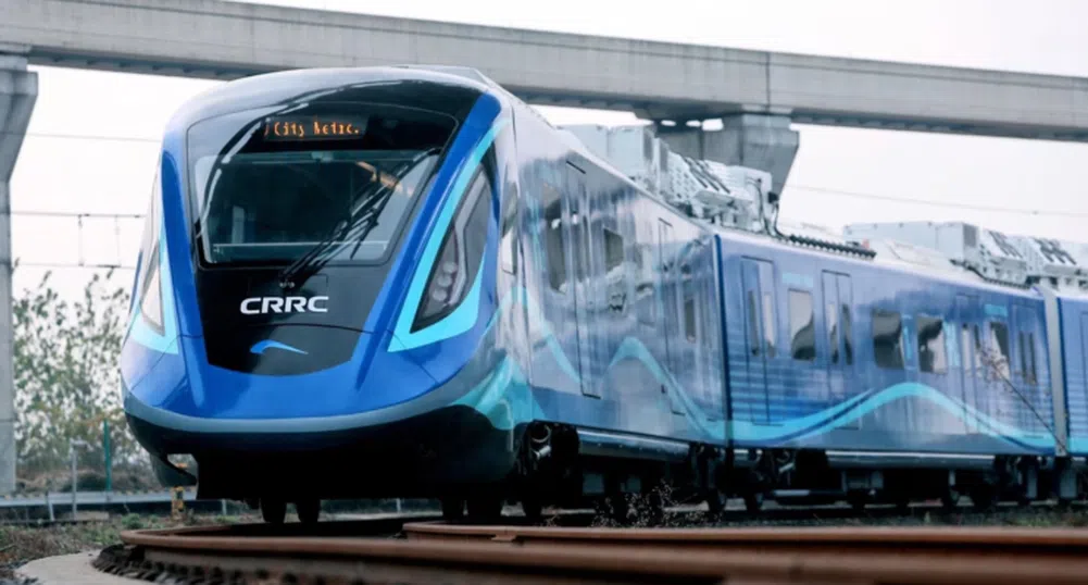 Китай представи най-бързия водороден влак в света
