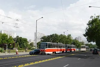 София с първо споделено скоростно трасе за автобуси и трамваи