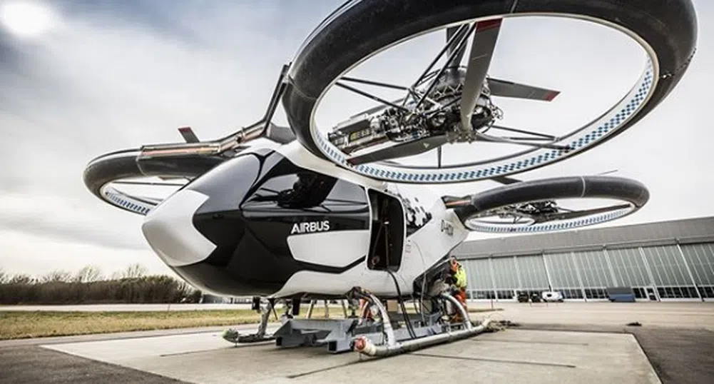 Airbus представи летящо такси, променящо начина на пътуване в градовете