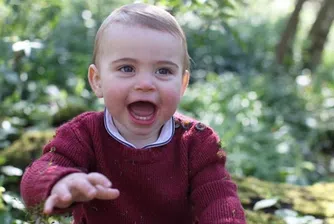 Пуснаха снимки на принц Луи за първия му рожден ден