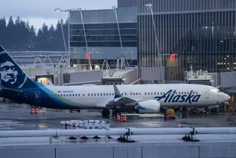 След инцидента с Alaska Airlines: FAA приземи десетки Boeing 737 Max 9