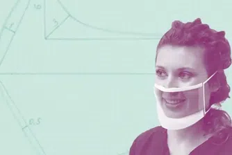 Прозрачна маска ни помага да общуване и дишаме свободно (видео)