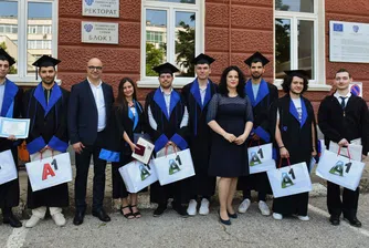 А1 участва в церемония по дипломиране в Техническия университет в София