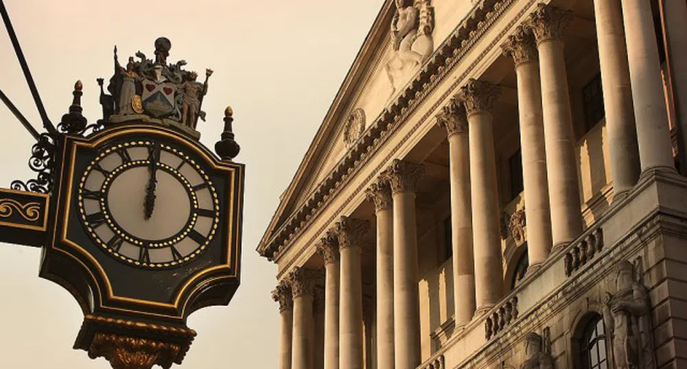 И Bank of England повиши лихвените проценти с 25 базисни пункта