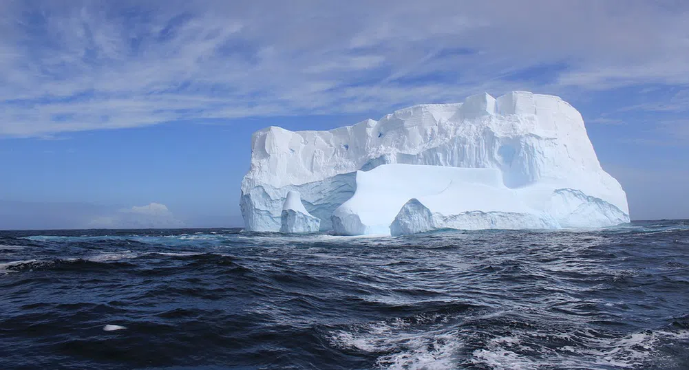 Рибари се натъкват на нещо невероятно върху плаващ айсберг