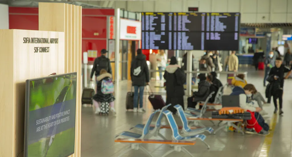 Над 1,5 млн. пътници са минали през летище София в първите 3 месеца на 2023
