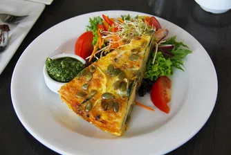 Няколко снимки на едни и същи ястия, но с различни калории