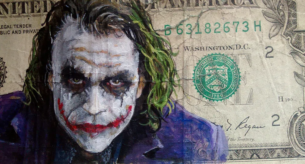 Аржентински художник рисува върху “обезличени” от инфлацията банкноти