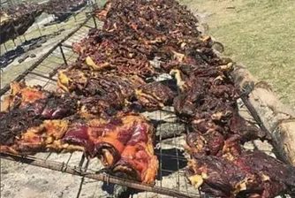 В Уругвай направиха най-голямото барбекю в света