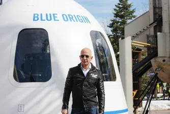 Джеф Безос отделя все повече време и пари за Blue Origin