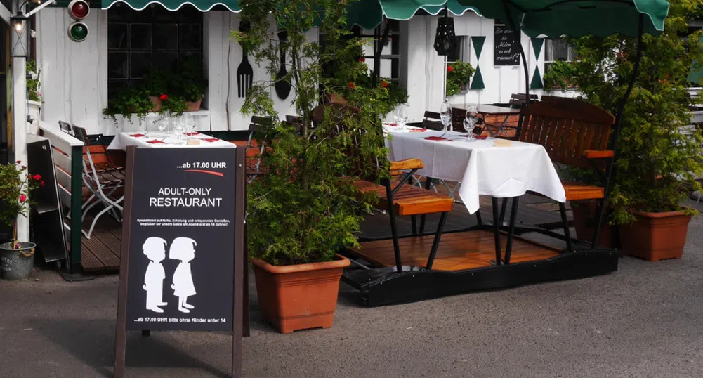 Германски ресторант забрани присъствието на деца под 14 г.