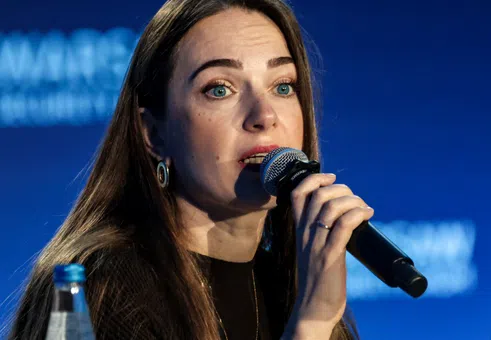 Олександра Матвийчук, носител на Нобел за мир: Американският план трябва да накаже руските военни престъпления