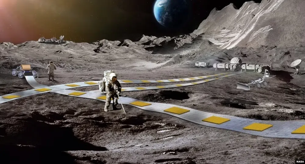  НАСА ще строи железопътна транспортна система на Луната 