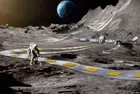 НАСА ще строи железопътна транспортна система на Луната