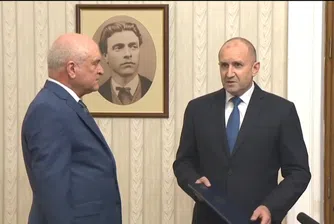 Президентът Румен Радев възложи на Димитър Главчев да предложи състав на служебно правителство