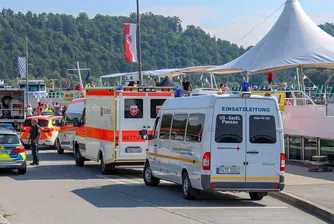 Инцидент с български круизен кораб предизвика спасителна операция в река Дунав