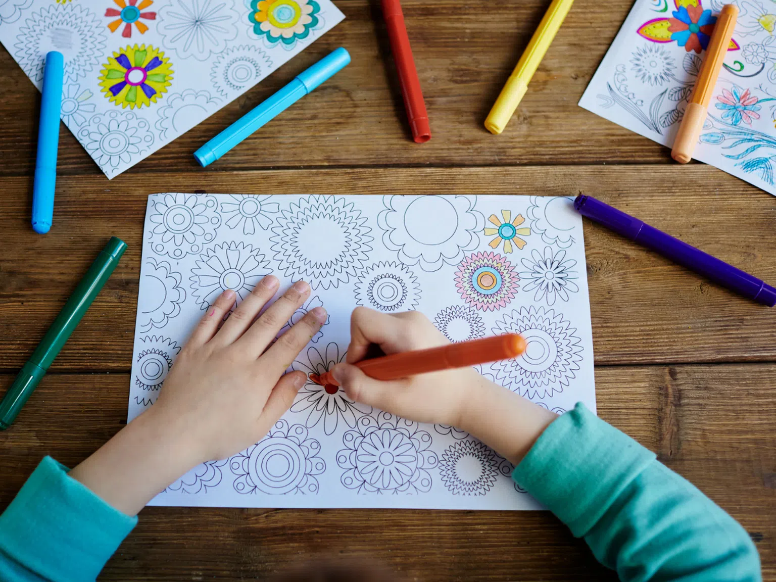 Какво ни "казват" цветовете в рисунките на децата