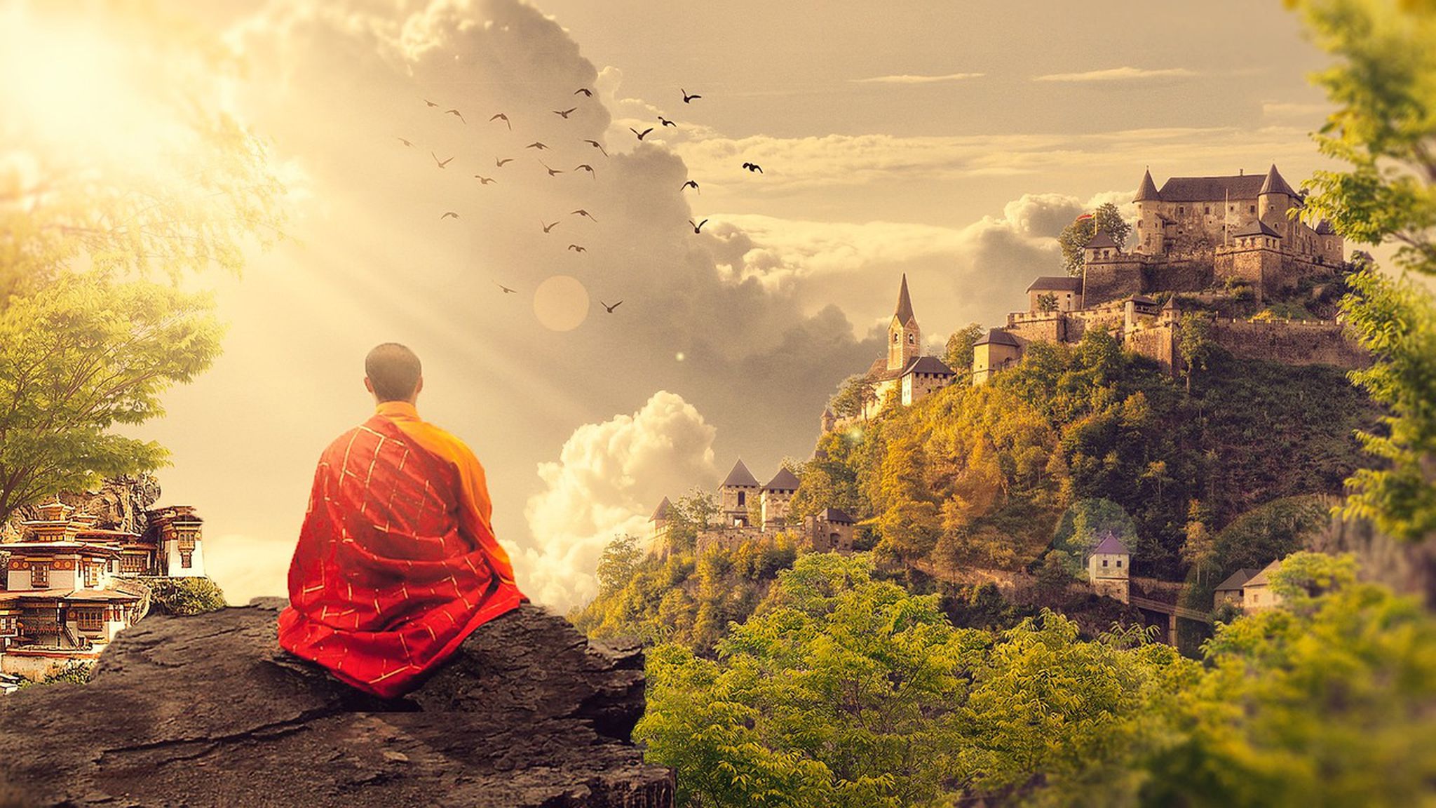 Живей тук и сега: 20 безценни урока за щастие и хармония от тибетските мъдреци