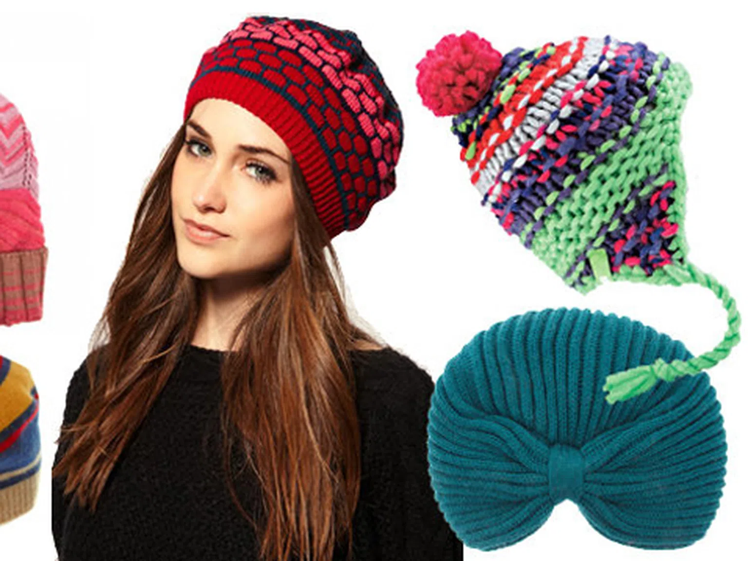 Да се запознаем с плетените шапки на сезона