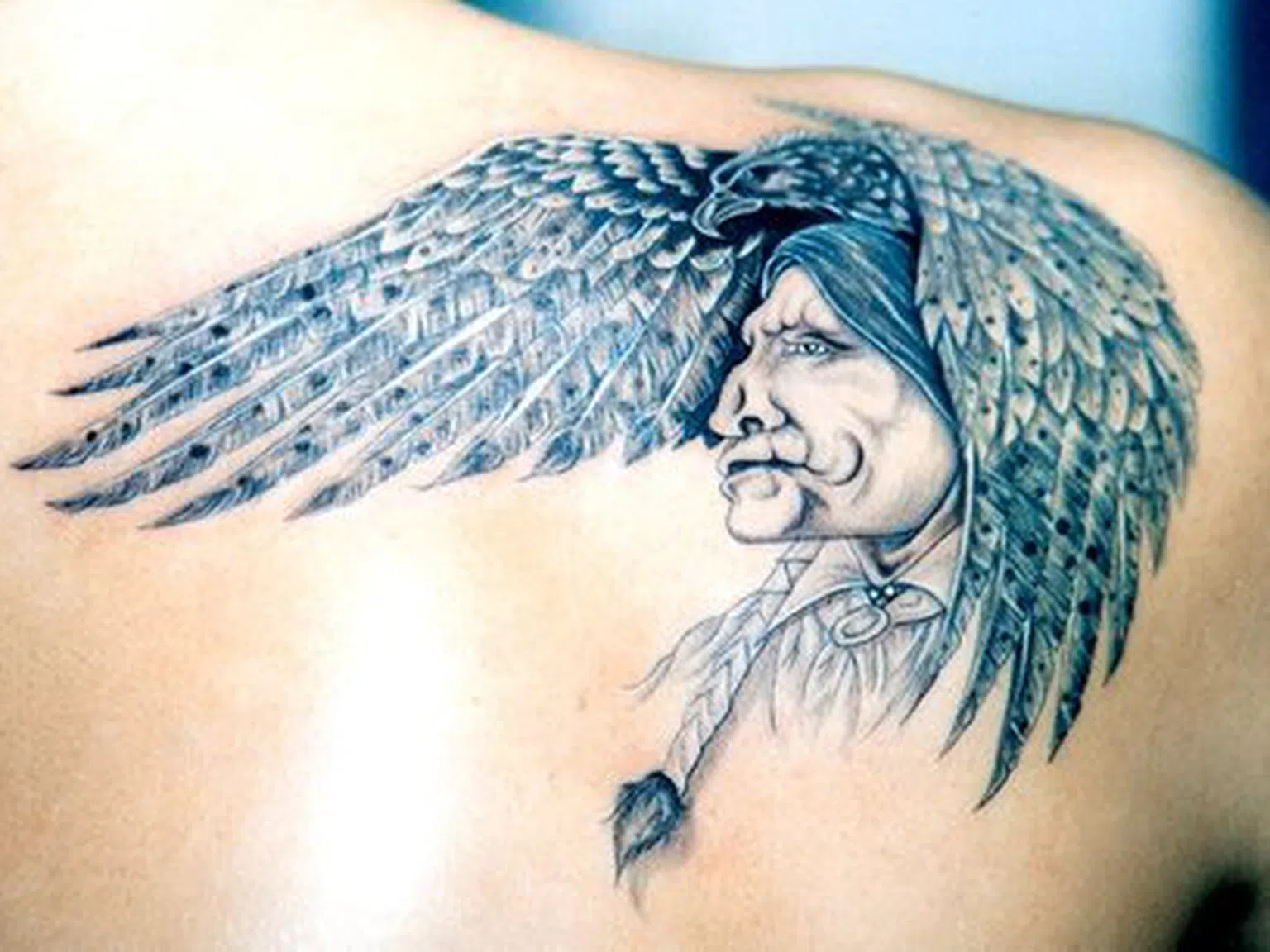 Индианските татуировки – символ на свобода