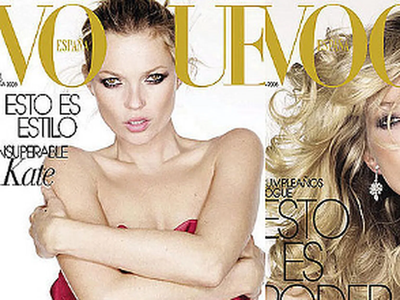 Кейт Мос - 30 корици за Vogue
