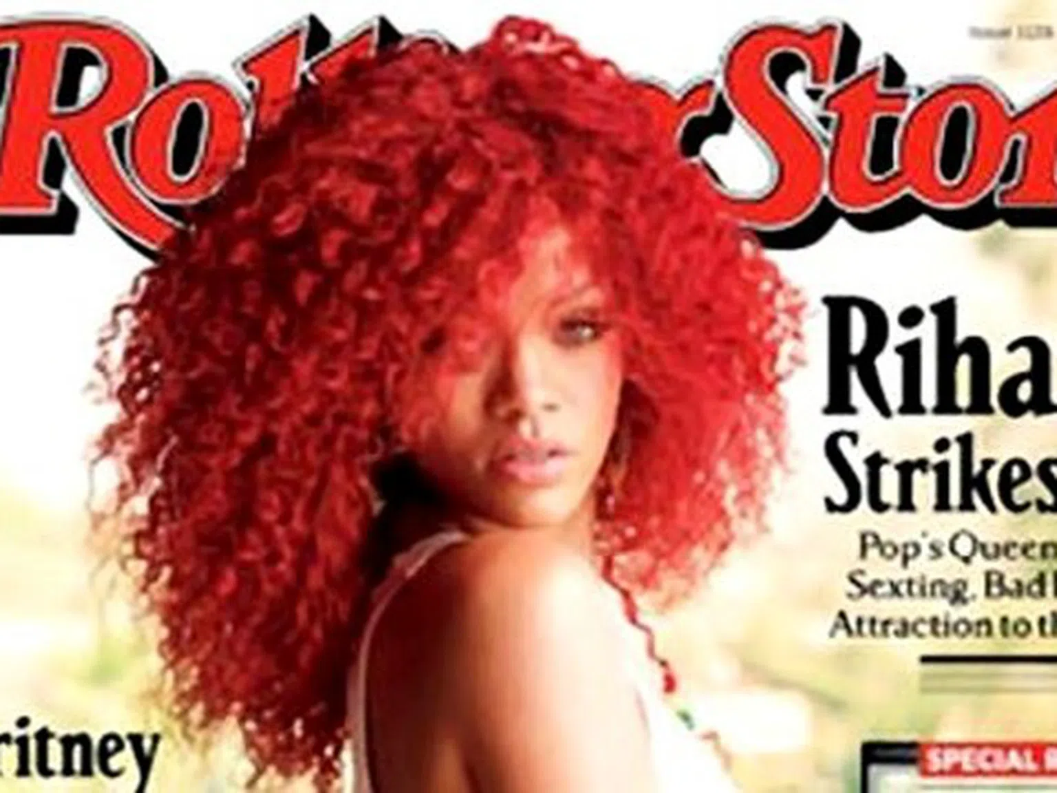 Риана разголена на корицата на Rolling Stone