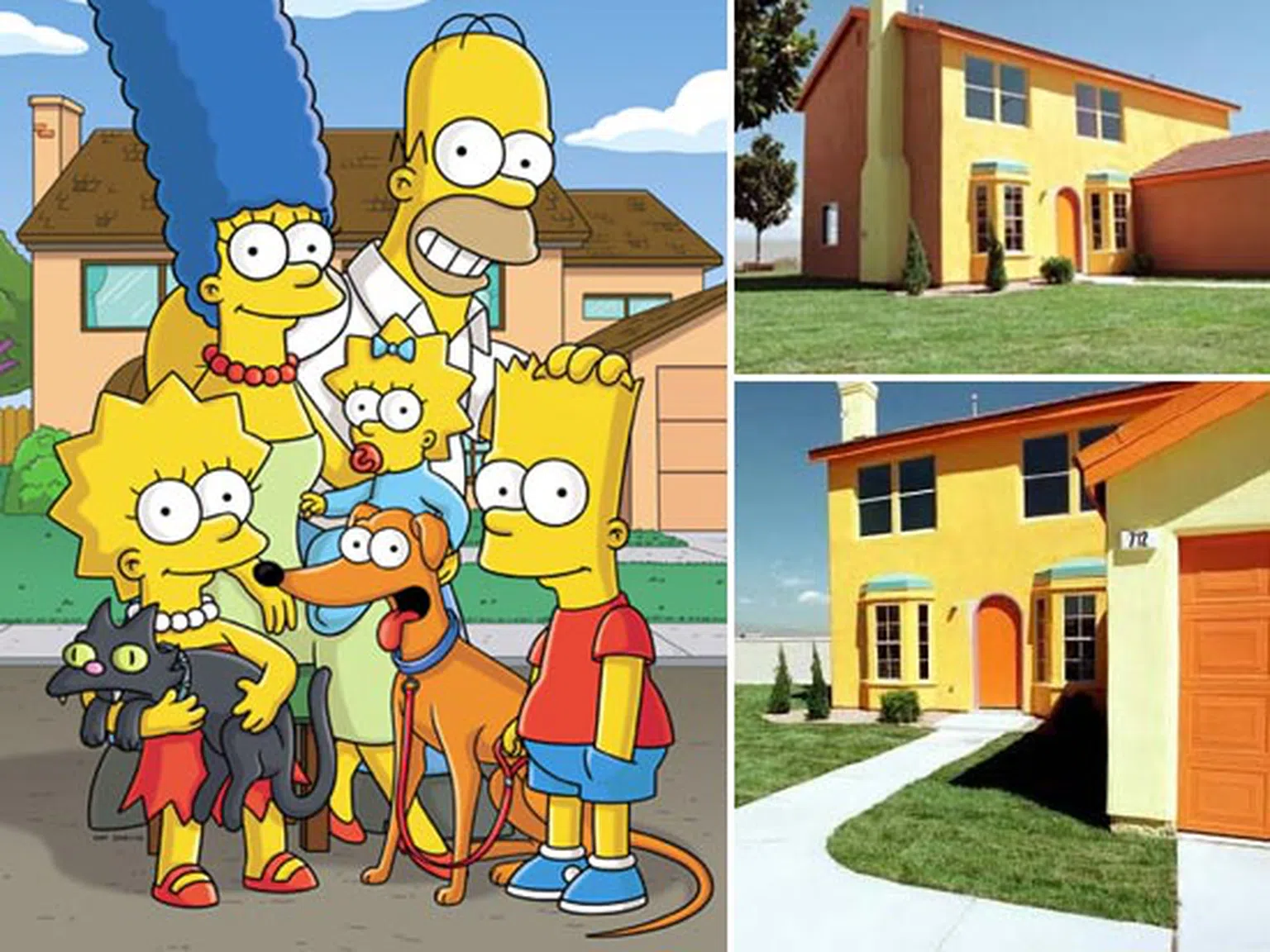 Домът на семейство Симпсън съществува в щата Невада