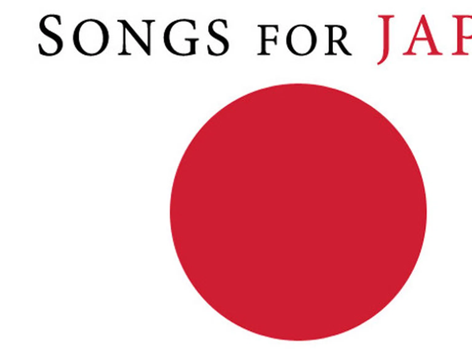 Компилацията Songs For Japan с 38 хита излиза на 4 април