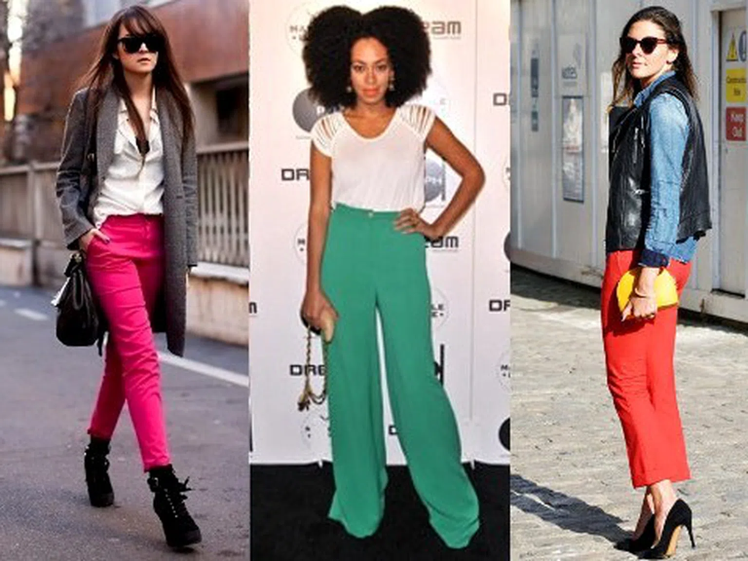 В крак с модата с цветни панталони