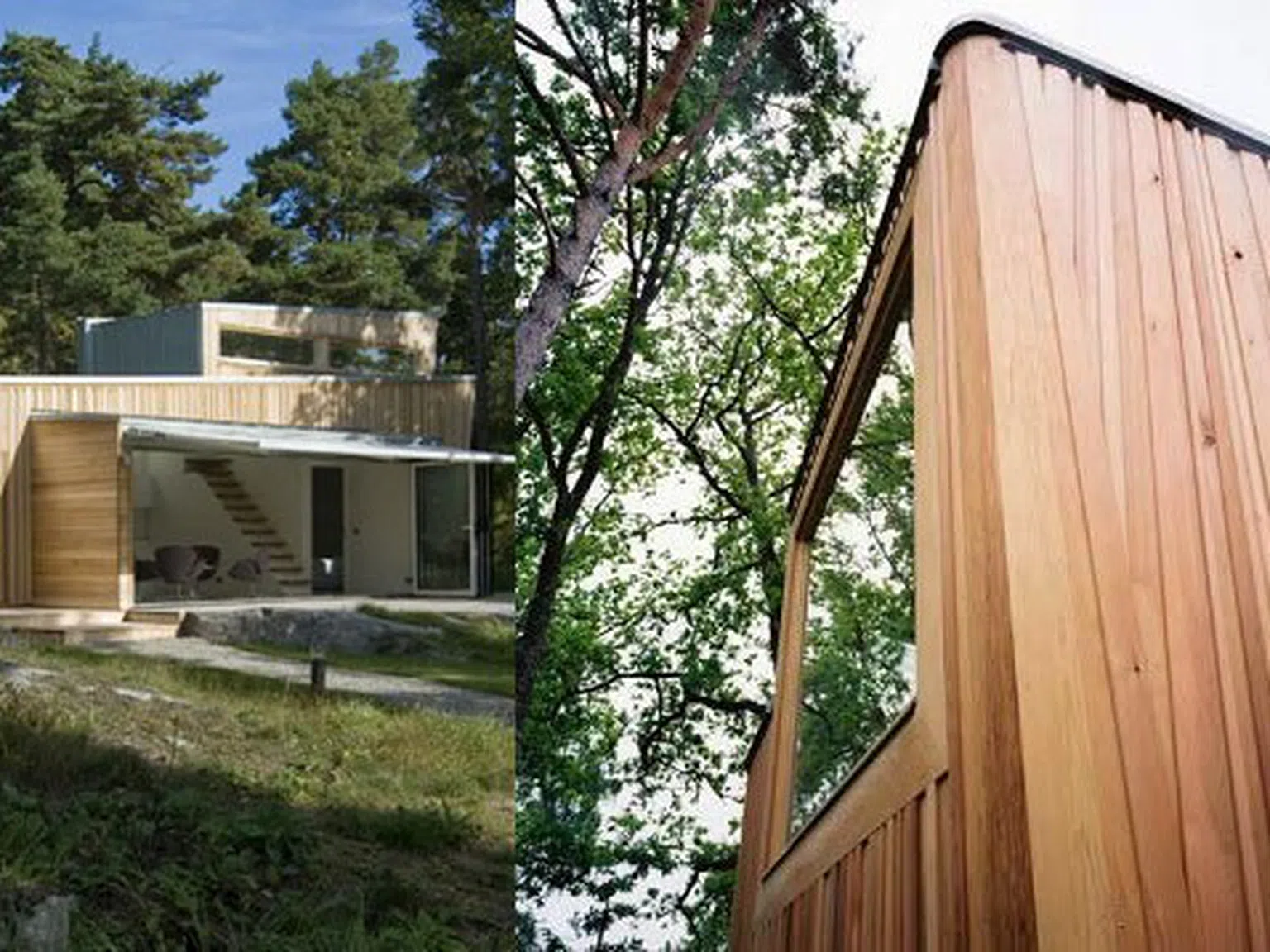 Ефирна дървена къща в Швеция