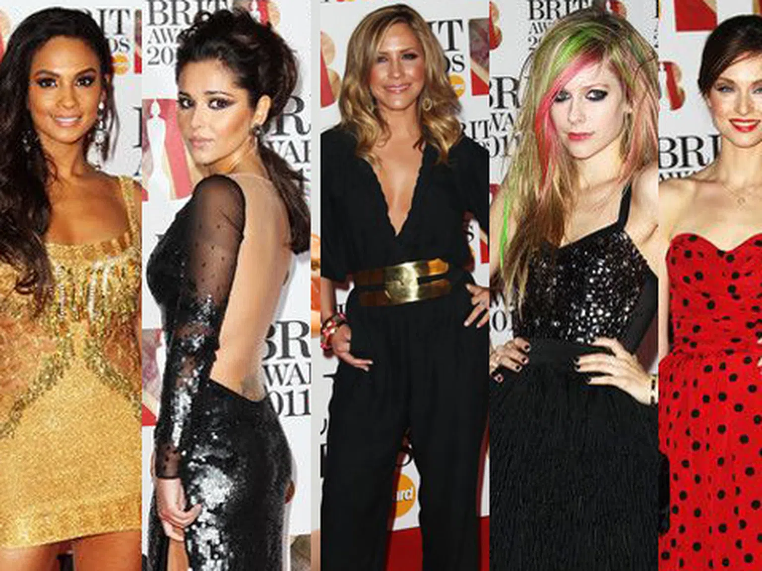 Коя е най-добре облечената звезда на наградите Brit?