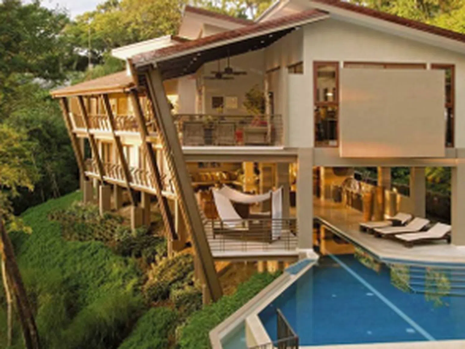 Къщи от бъдещето: Ваканционна къща в Коста Рика