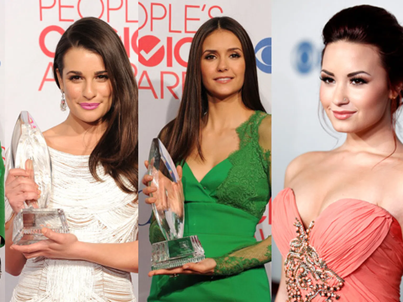 Коя е най-добре облечената звезда на наградите People's Choice Awards 2012?