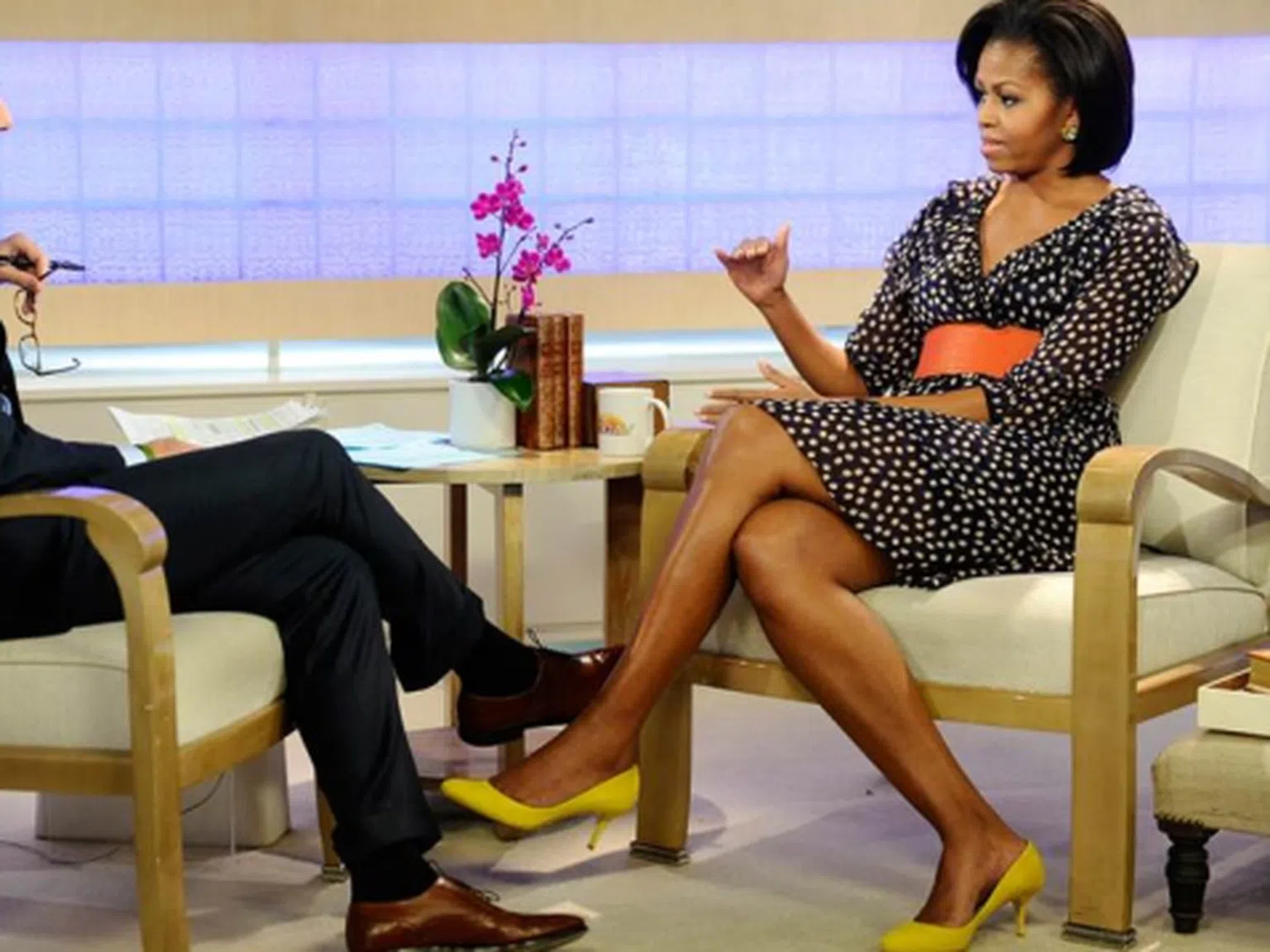 Мишел Обама се облича практично - избра рокля за $35 на H&M