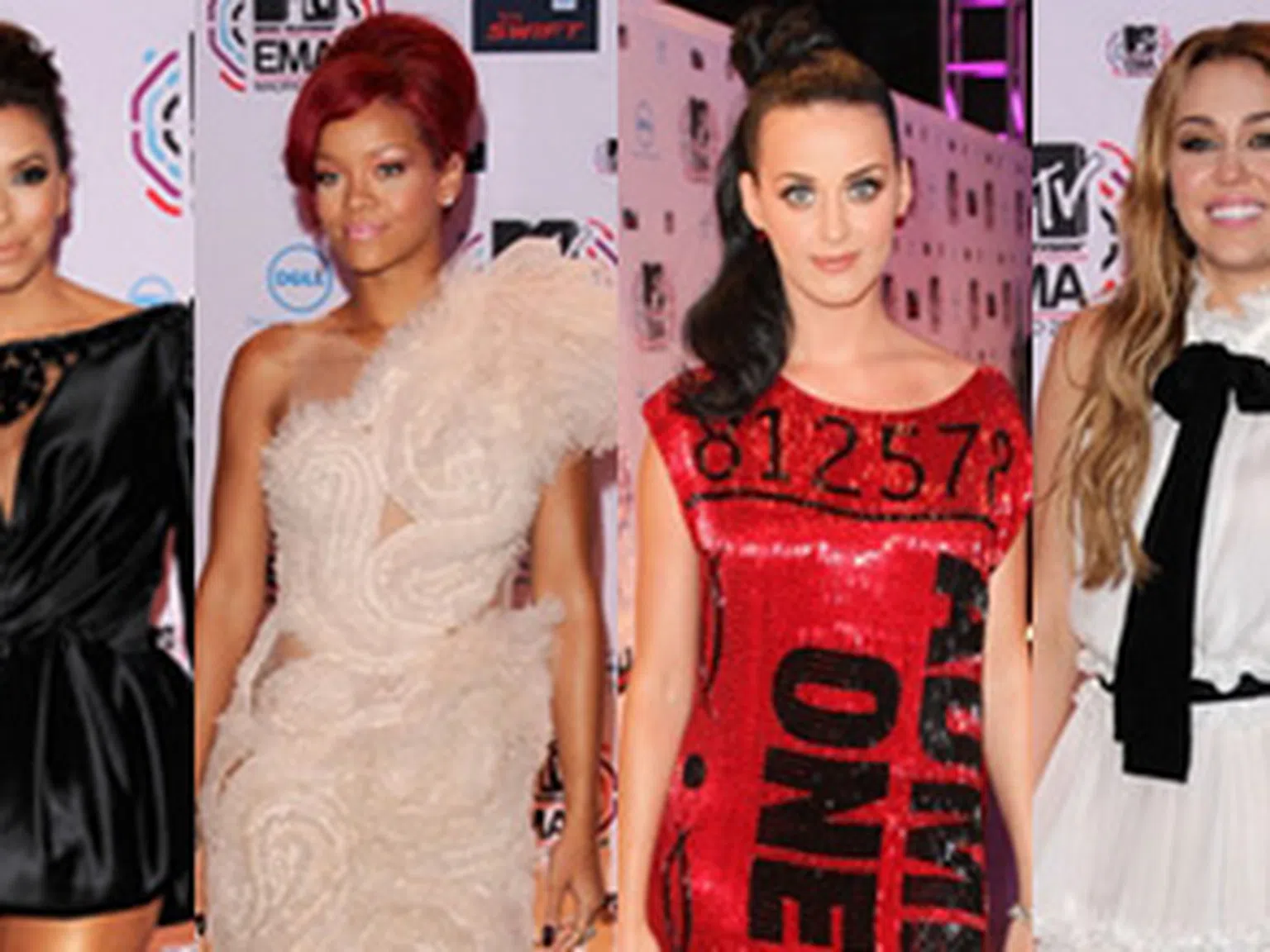 Коя е най-добре облечената звезда на наградите на MTV?