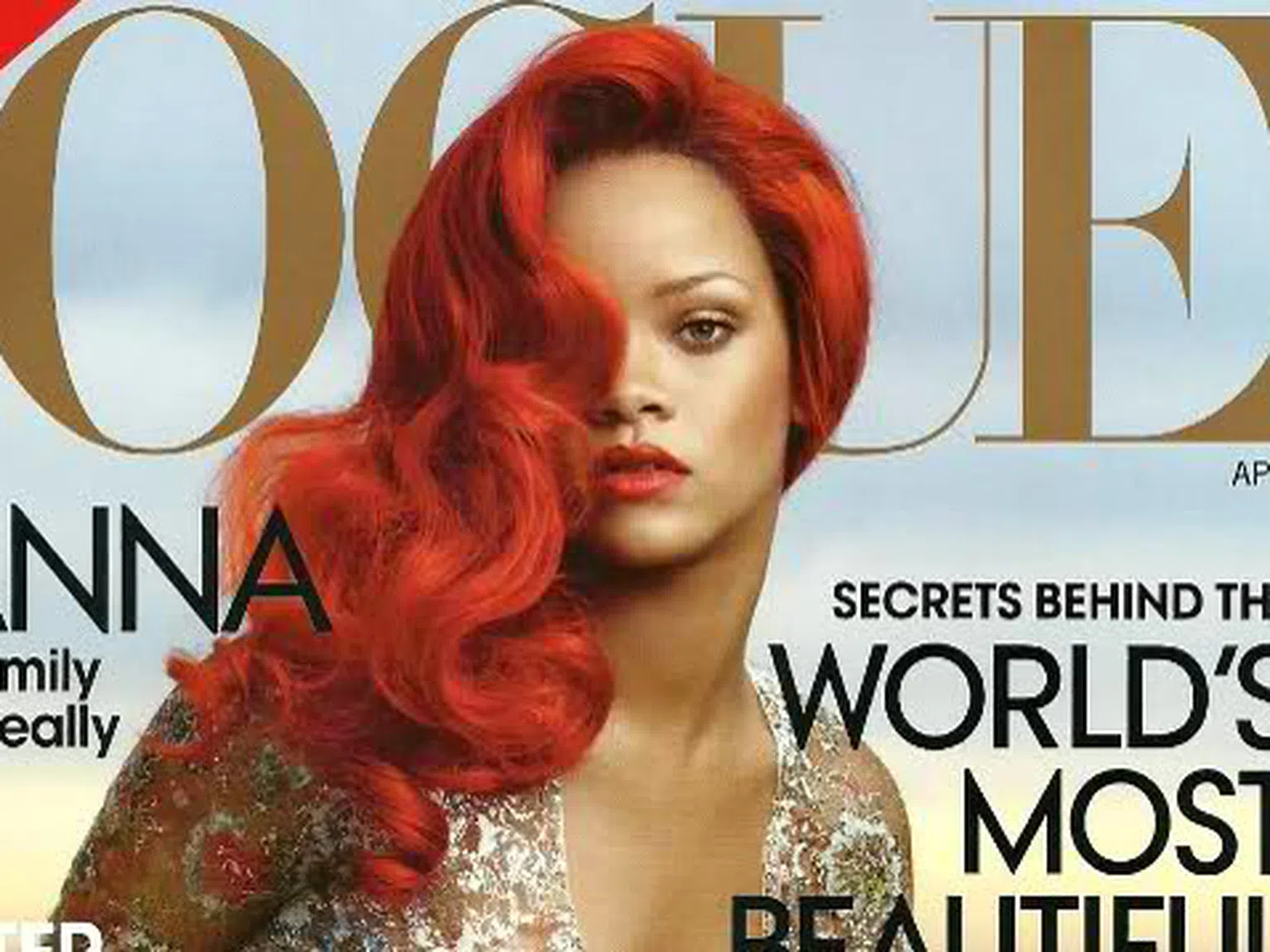 Риана озари корицата на Vogue