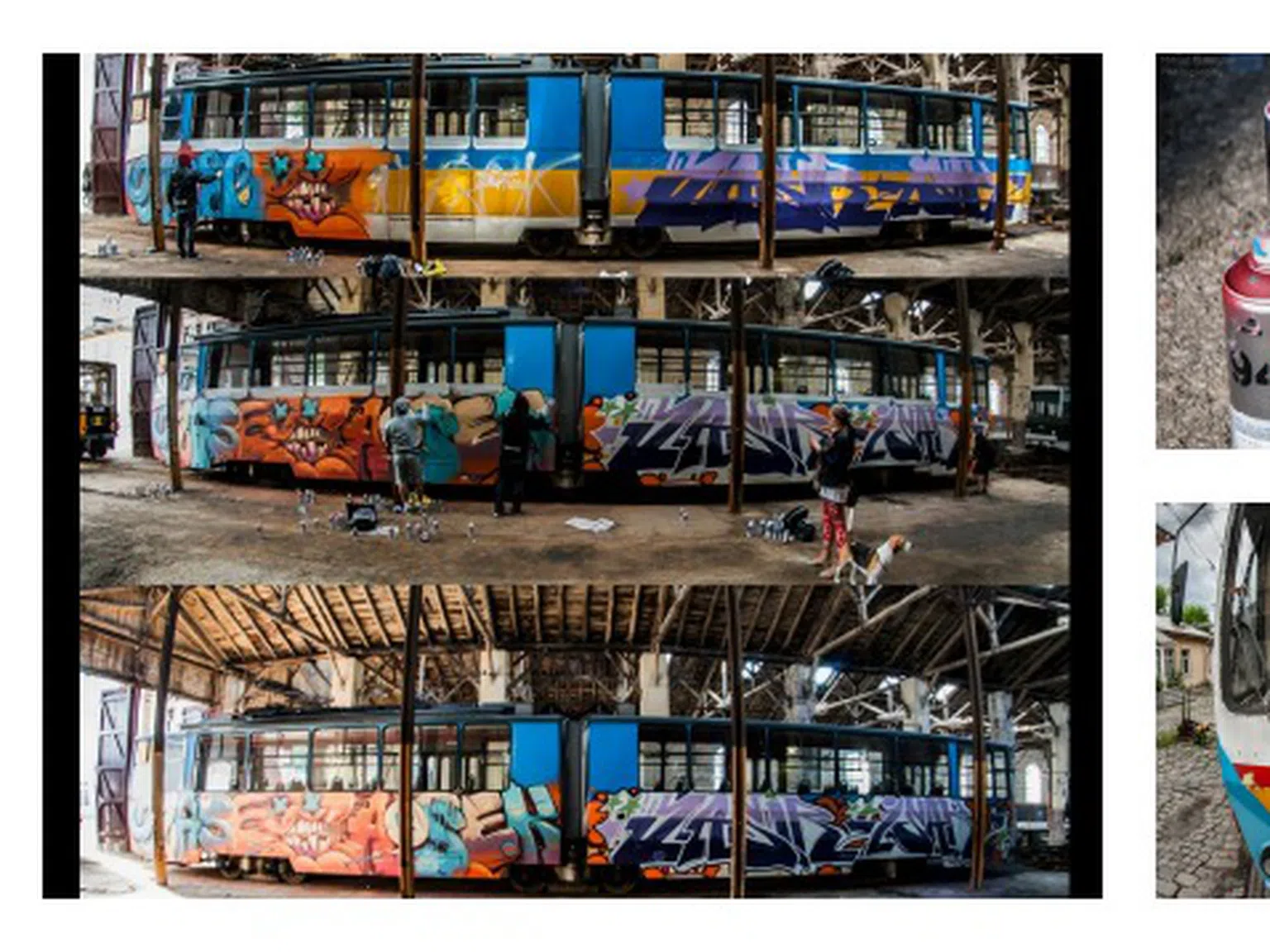 Нарисуваните софийски трамваи