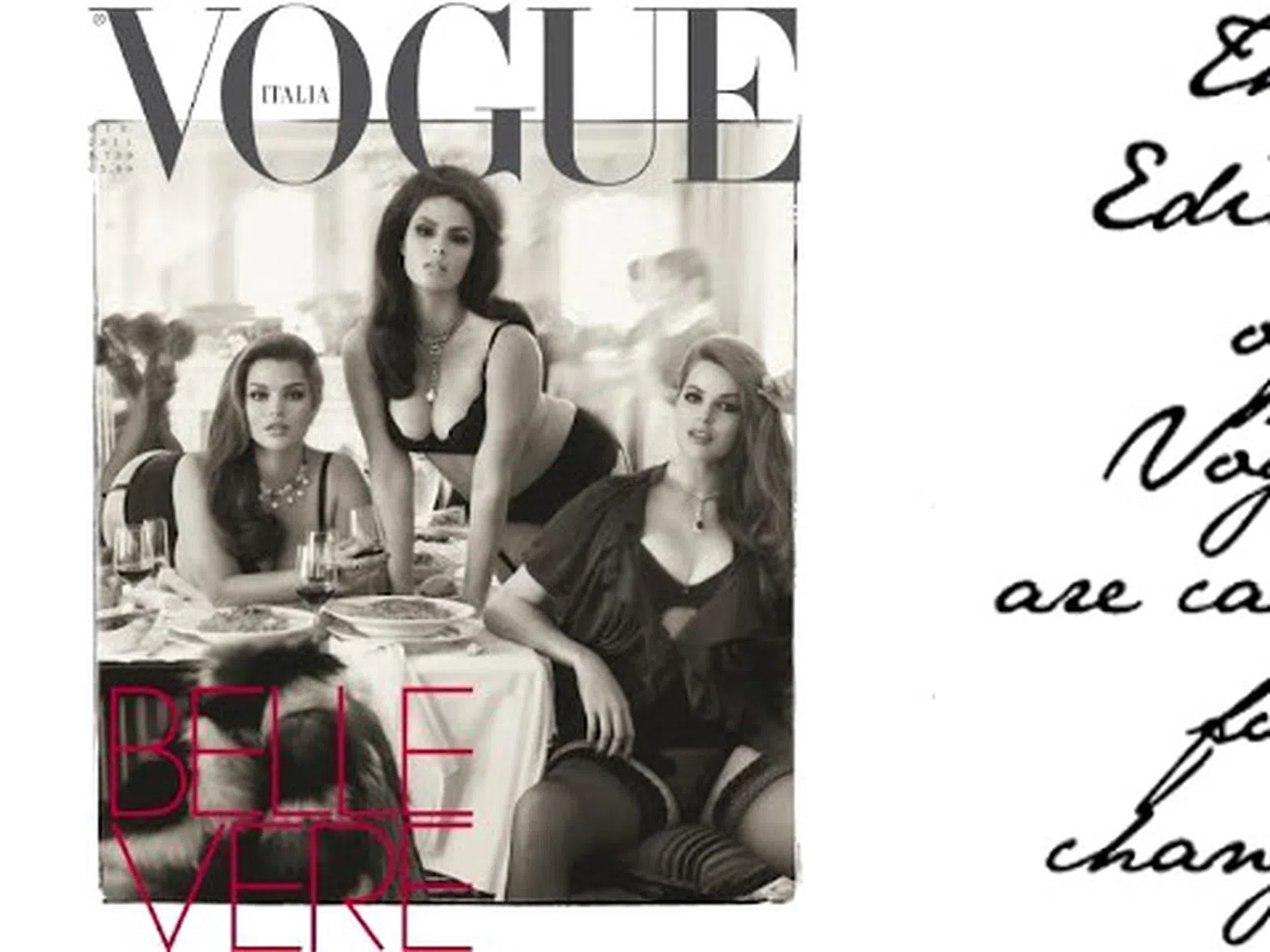 Vogue налага: Здрави манекенки, над 16 години
