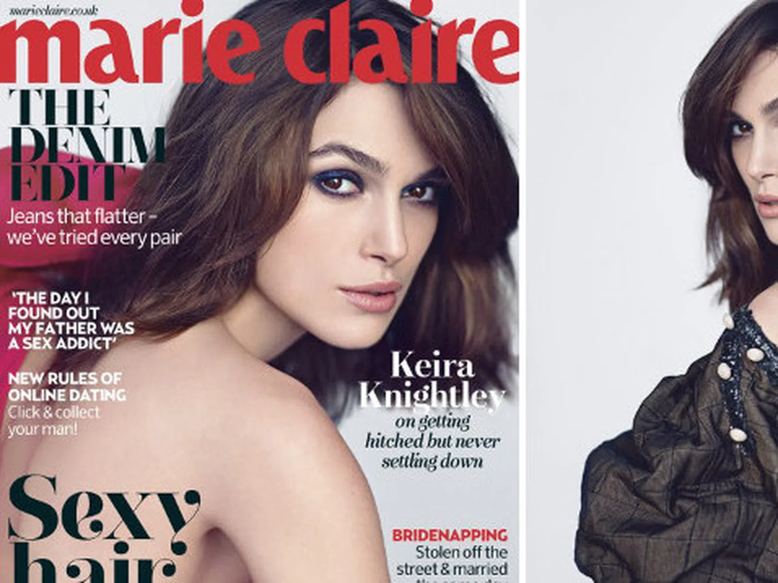 Стилно петъчно вдъхновение: Кийра Найтли за Marie Claire