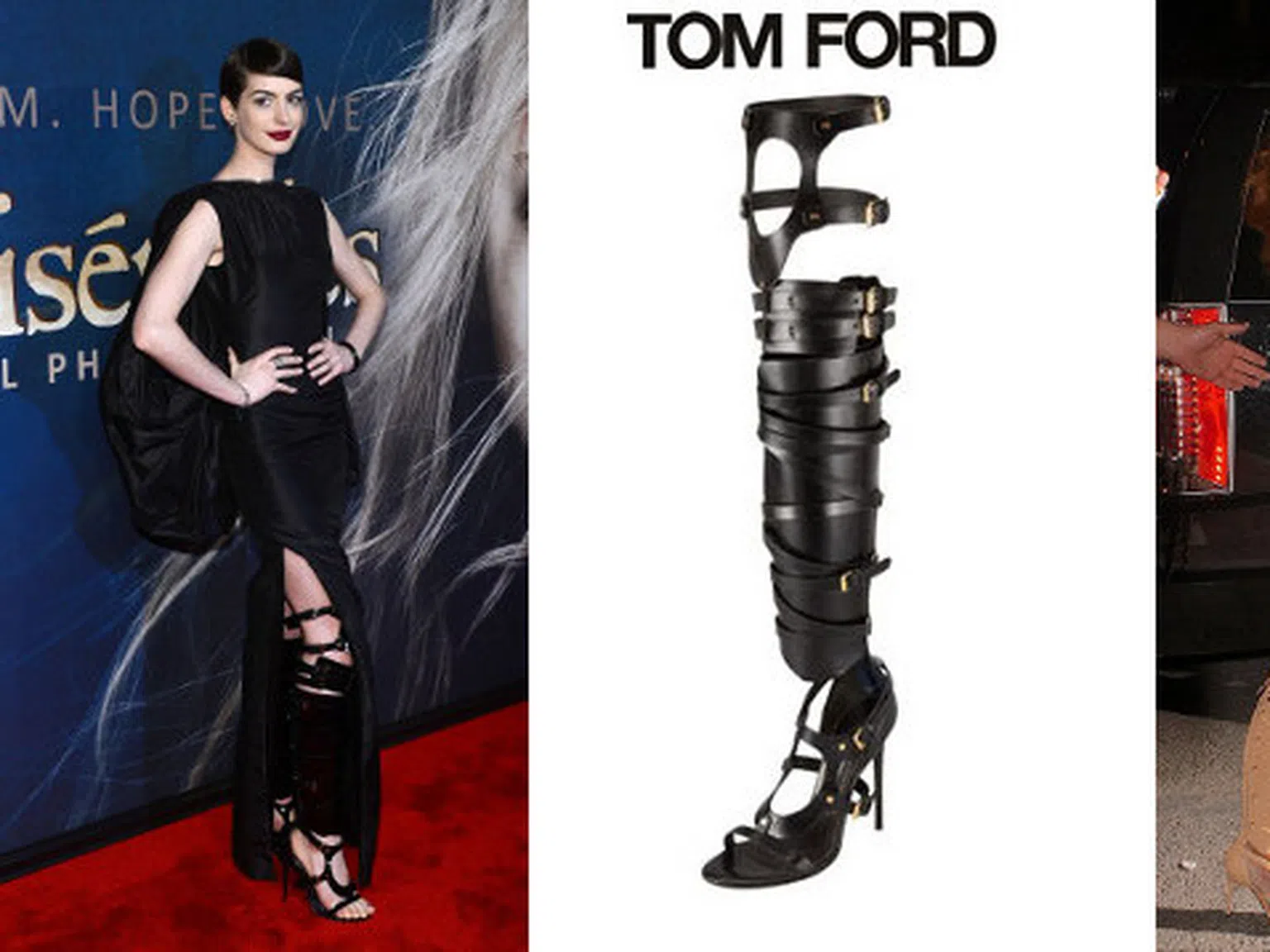 На коя й отиват повече: гладиаторските сандали от Tom Ford?