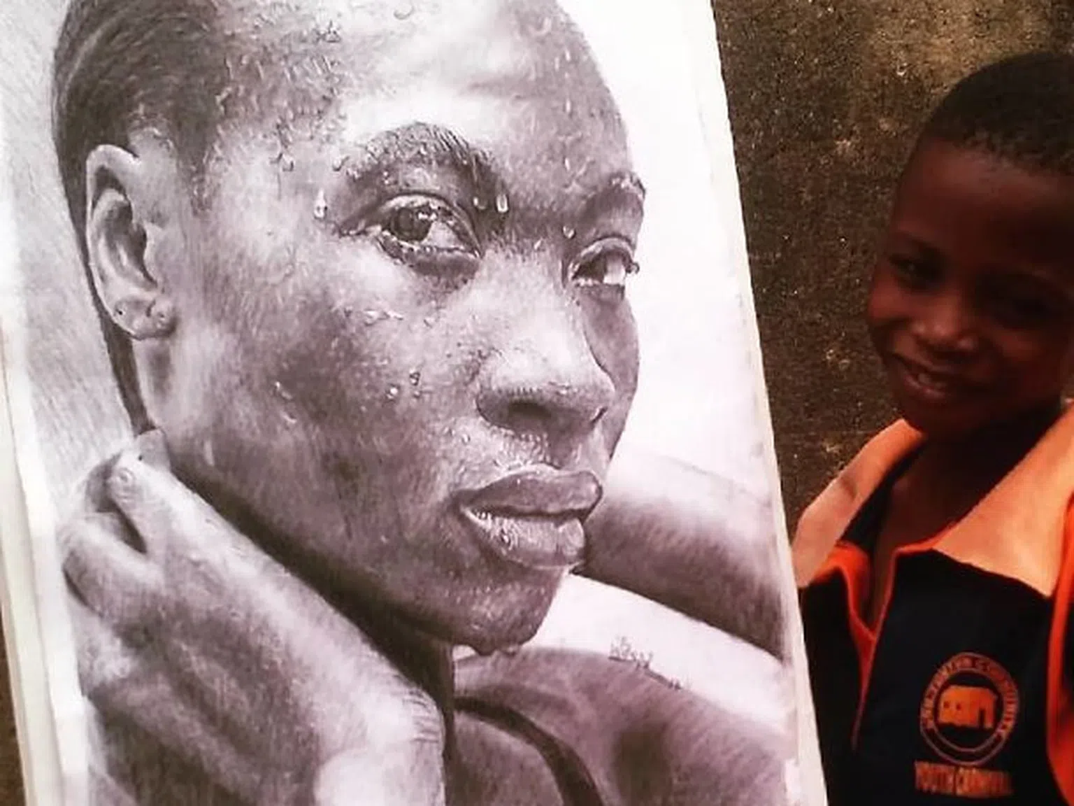 11-годишно дете чудо от Нигерия изуми света с рисунките си (Снимки)