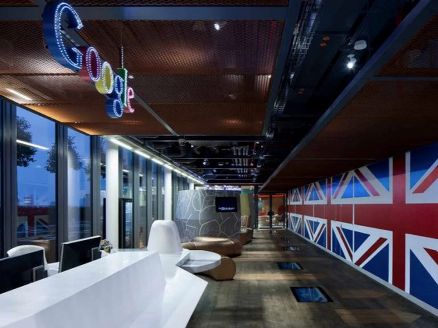 Новият офис на Google в Лондон (снимки)