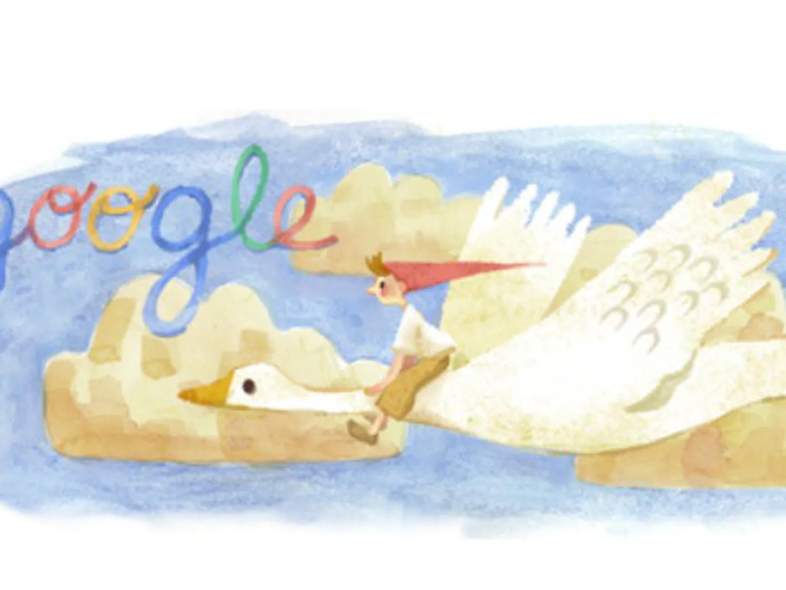 Днес Google отбелязва  155 години от рождението на Селма Лагерльоф
