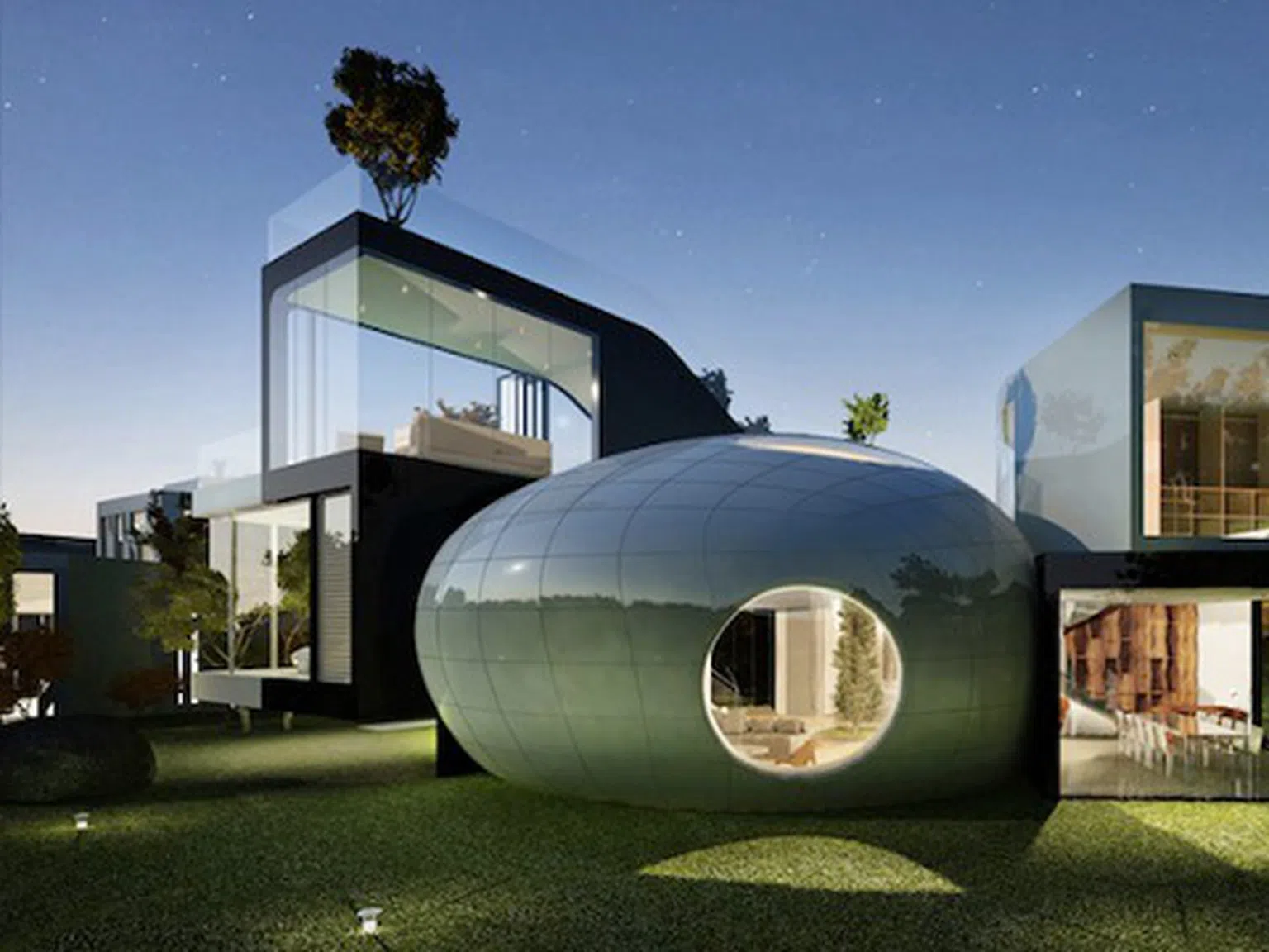 Къщи от бъдещето: Cocoon House