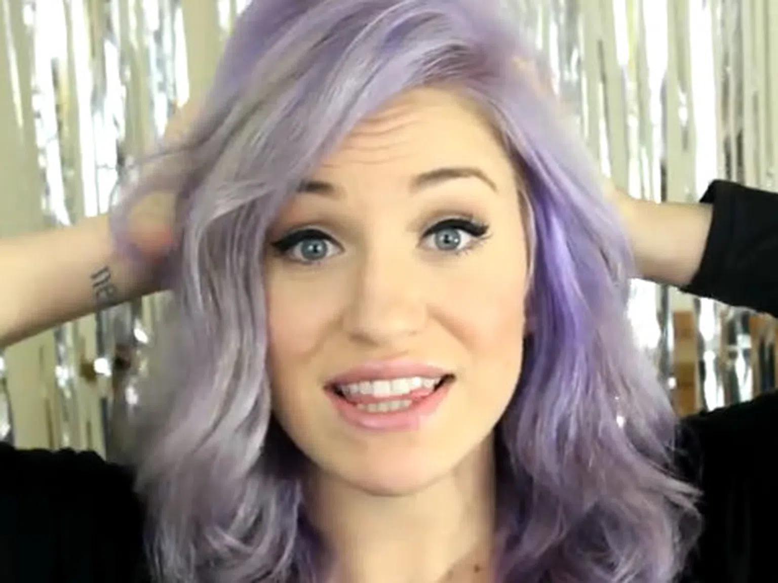 Лилава коса за лятото! (видео)